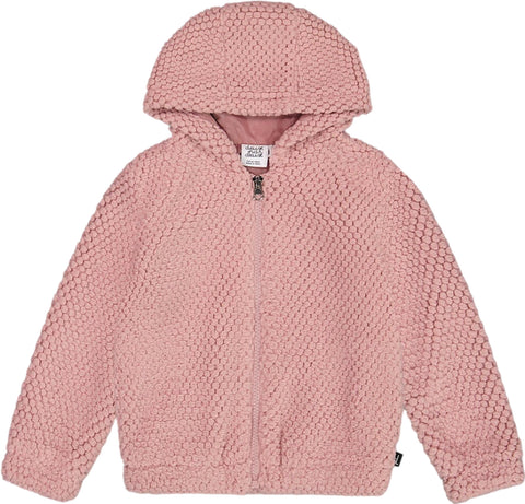 Deux par Deux Hooded Plush Vest - Big Girl