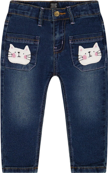 Deux par Deux Cat Jeans - Little Girl