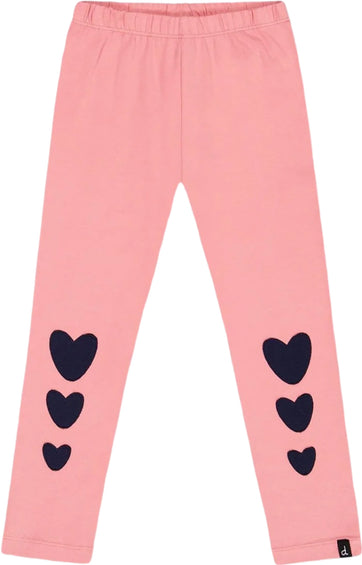 Deux par Deux Organic Cotton Legging with Knee Print - Little Kids