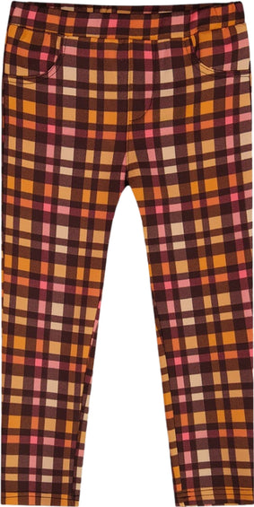 Deux par Deux Plaid Milano Treggings - Little Girl