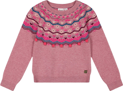 Deux par Deux Fairisle Sweater - Big Girl