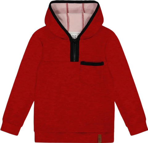 Deux par Deux Hooded T-Shirt with Zip - Baby Boy