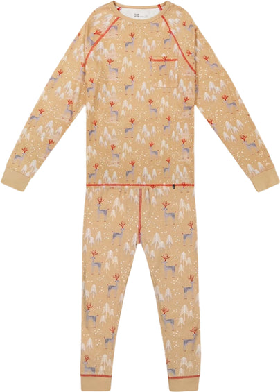 Deux par Deux Two Piece Christmas Pajama Set - Men's