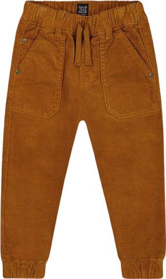 Deux par Deux Stretch Corduroy Jogger Pants - Big Boy