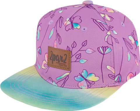 Deux par Deux Printed Cap - Girls