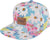 Deux par Deux Printed Cap - Girls - Printed Flowers Garden