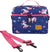 Deux par Deux Lunch Box - Kids - Navy Unicorn Print