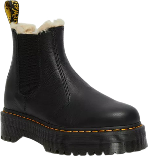 Dr. Martens 2976 Faux Fur Lined Platform Chelsea Boots - Unisex