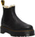 Dr. Martens 2976 Faux Fur Lined Platform Chelsea Boots - Unisex - Black