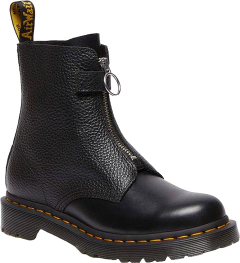 Dr. Martens 1460 Front Zip Leather Lace up Boots - Women's