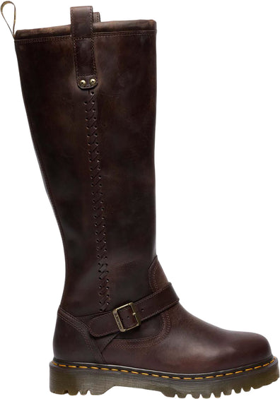 Dr. Martens Anistone BKR High Leg Biker Boots - Unisex
