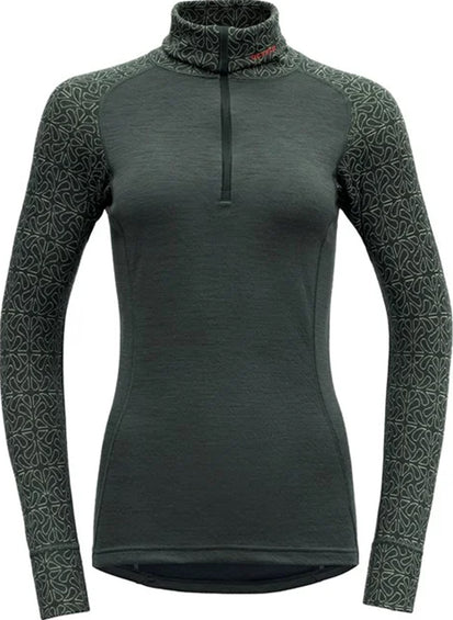 Devold Duo Active Merino 205 Zip Neck Long Sleeve T-Shirt - Women's