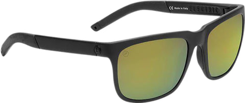 Electric Knoxville Sport Sunglasses - Matte Black - Green Polarized Pro Lens - Unisex