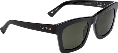 Electric Crasher Sunglasses - Gloss Black - Grey Polarized Lens - Women's