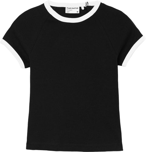 Frank And Oak Shrunken Cropped T-Shirt - Women's