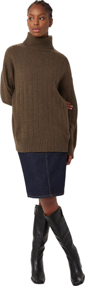 Frank And Oak Lambswool Turtleneck Sweater - Women's