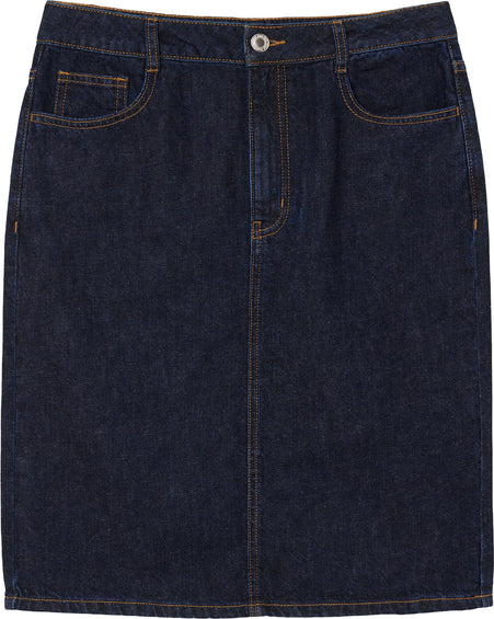 Frank And Oak Denim Midi Skirt - Women's