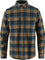 Fjällräven Singi Heavy Flannel Shirt - Men's - Dark Navy - Buckwheat Brown