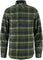 Fjällräven Singi Heavy Flannel Shirt - Men's  - Black - Deep Forest