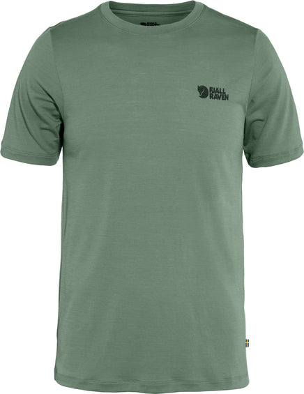 Fjällräven Abisko Wool Logo Short Sleeve T-Shirt - Men’s