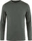 Fjällräven Abisko Wool Long Sleeve Tee - Men’s - Basalt