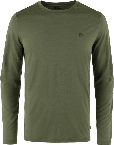 Fjällräven Abisko Wool Long Sleeve Tee - Men’s