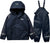 Helly Hansen Bergen Fleece-Lined 2.0 Rainset - Kid - Navy - White