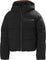 Helly Hansen Nora Short Puffy Jacket - Junior - Black - Black - Orange