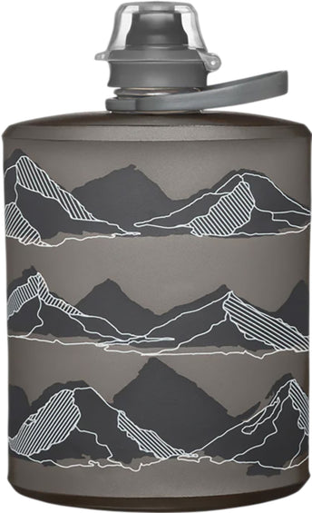 Hydrapak Mountain Stow Graphic Water Bottle 500ml