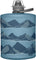 Hydrapak Mountain Stow Graphic Water Bottle 500ml - Tahoe Blue