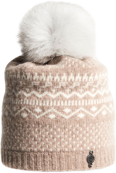 Harricana Romy-P Beanie with Fur Pom - Unisex