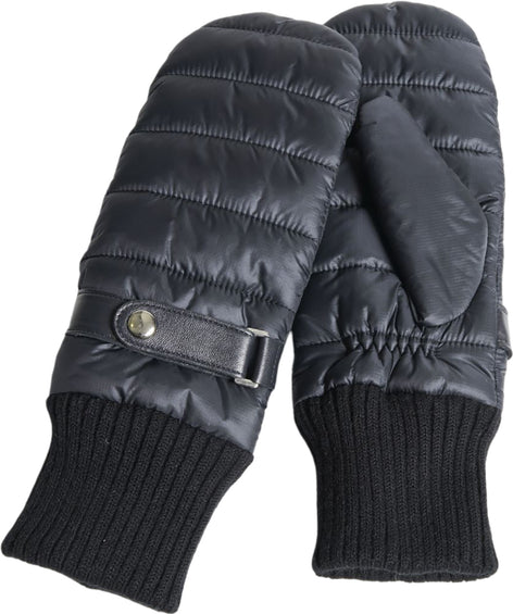 Harricana Maple PL Puffer Mittens with Rib - Unisex