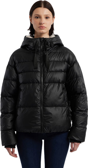 Hunter Admiral Marshmallow Cropped Puffer Jacket - Women's