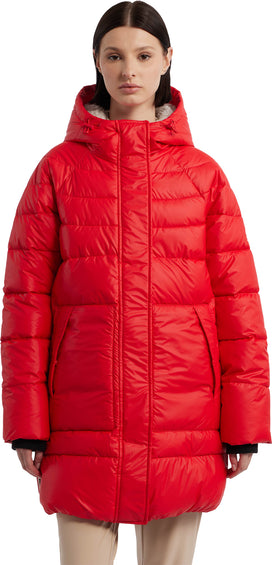 Hunter Almond Marshmallow Mid Length Puffer Jacket - Women's