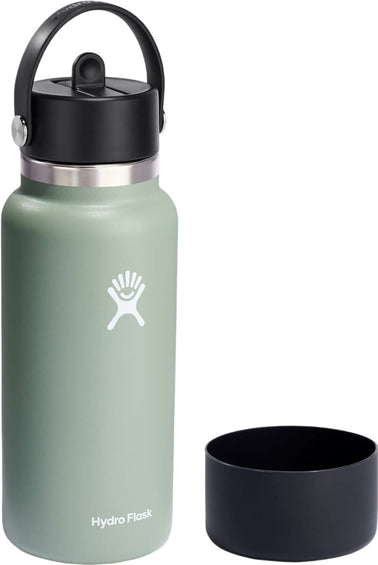 Hydro Flask Wide Mouth Water Bottle with Flex Straw Cap 32oz