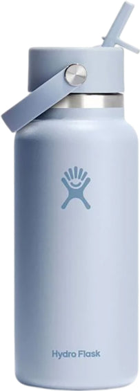 Hydro Flask Wide Mouth Water Bottle with Flex Straw Cap 945ml