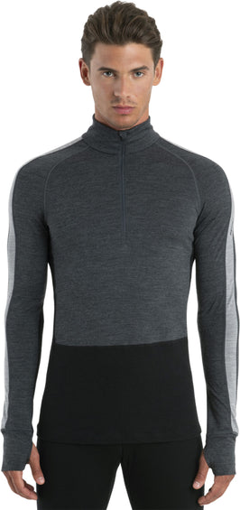 icebreaker 200 ZoneKnit Merino Long Sleeve Half Zip Thermal Top - Men's