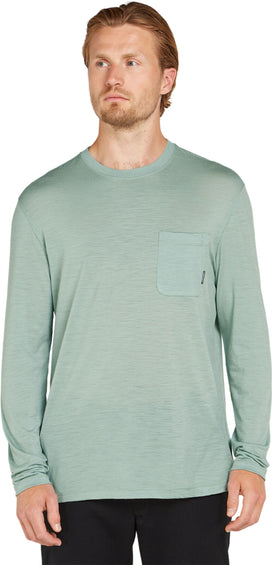 icebreaker 150 Tech Lite III Merino Long Sleeve Relaxed Pocket T-Shirt - Men's