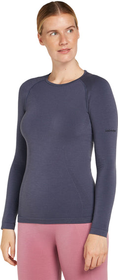 icebreaker 260 ZoneKnit Seamless Merino Blend Long Sleeve Crewe Thermal Top - Women's