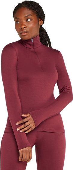 icebreaker Merino 260 Tech Long Sleeve Half Zip Thermal Top - Women's