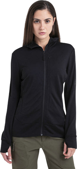 icebreaker Merino 260 Quantum Long Sleeve Zip Hoodie - Women's