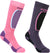 Kombi The Brave Twin Pack Socks - Kids - Barbie Pink