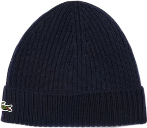 Lacoste Ribbed Knit Beanie - Men's