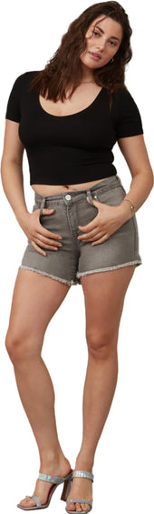 Lola Jeans Liana High Rise Shorts - Women's