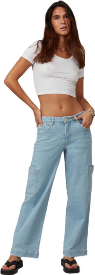 Lola Jeans Pheonix Mid Rise Cargo Jeans - Women's