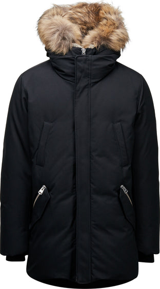 Mackage Edward 2-in-1 Down Parka with Hooded Bib and Natural Fur - Men's