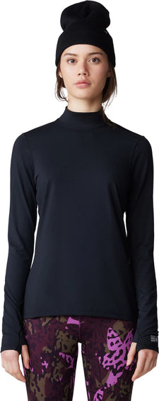 Mountain Hardwear Butter Up Mockneck Base Layer Top - Women's