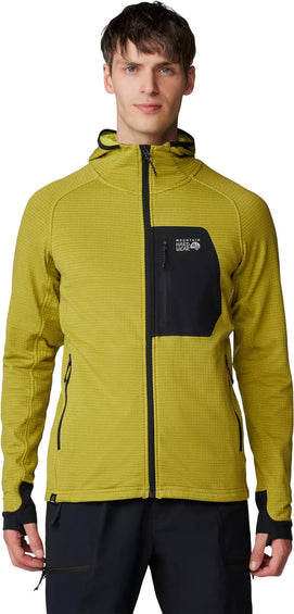 Mountain Hardwear Polartec Power Grid Full Zip Hoody - Men's