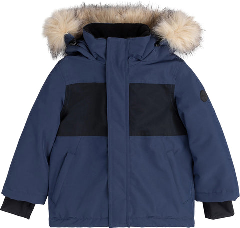 Miles The Label Miles Faux Fur Hooded Parka - Boys