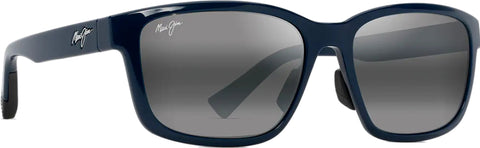 Maui Jim Lehiwa Asian Fit Sunglasses - Shiny Blue - Neutral Grey Lens